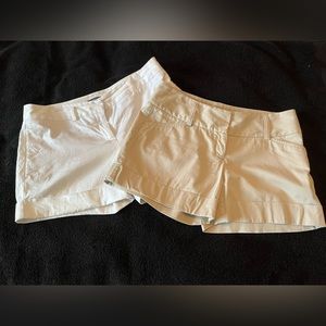 (2) Pairs Express Cuffed Shorts size 6